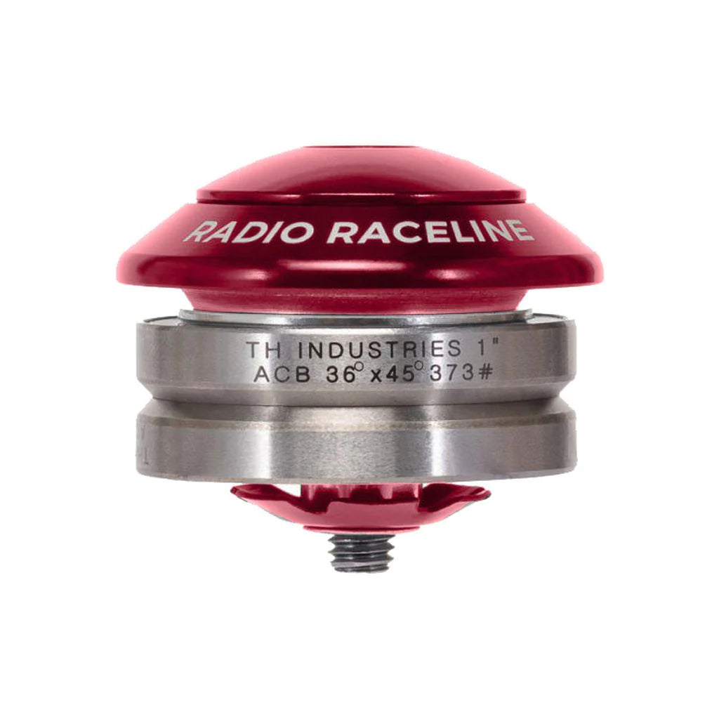 RADIO Raceline Headset Integrated Red 1 Inch