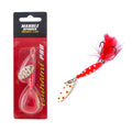 TSUNAMI Marble Spinner Red White Dots 3.5g