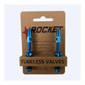 ROCKET Tubeless Valves Blue 44mm
