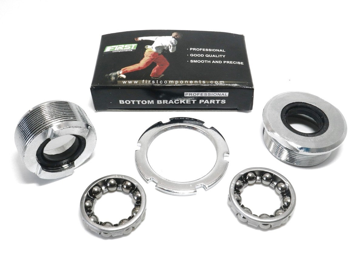 FIRST Bottom Brackets Cup set and Bearings 24tpi 1