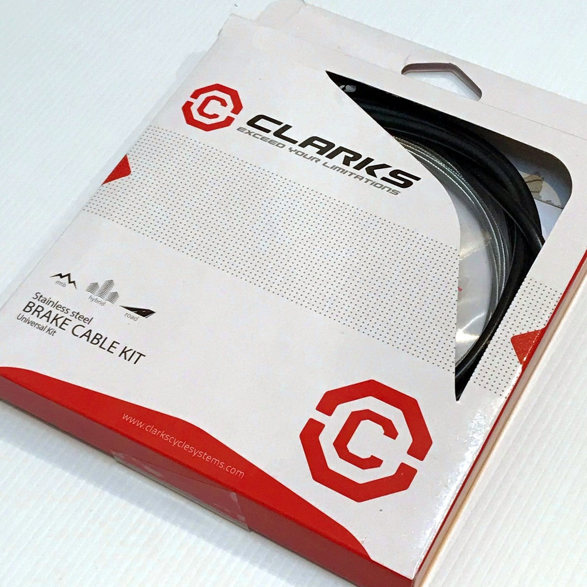 CLARKS S/S Brake Cable Kit
