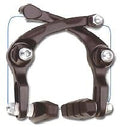 BIKELANE Artek REAR U Brake, Alloy, 55mm Pad, BLACK (Rear Only)