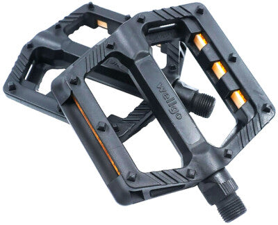 WELLGO Bike Pedals MTB Plastic 9/16"