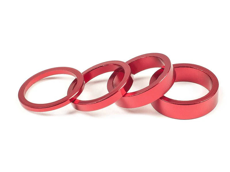SALT BMX Headset Spacer Set 1 1/8" Red