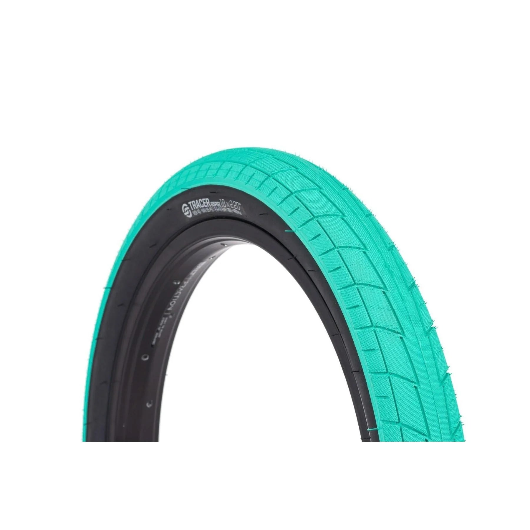 SALT Tracer 18 x 2.20 Tyre Teal/Black Wall
