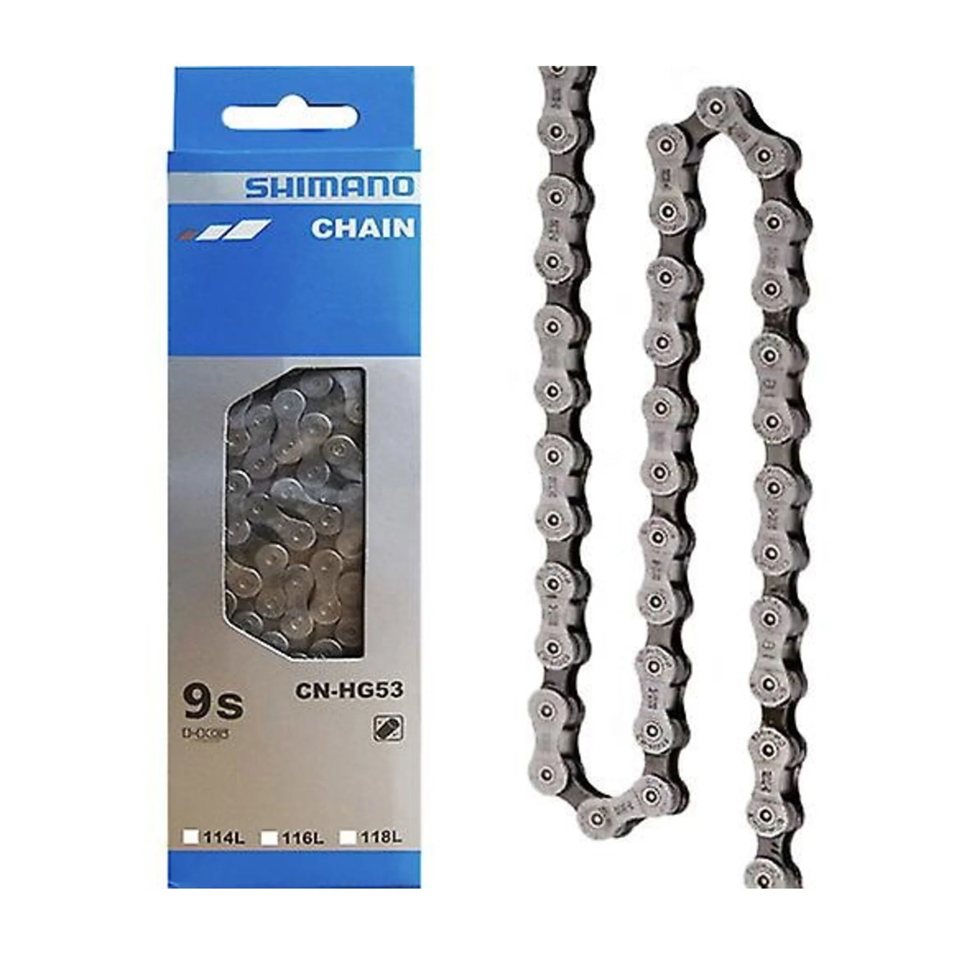 SHIMANO Chains HG 9Speed CN-HG53-116L