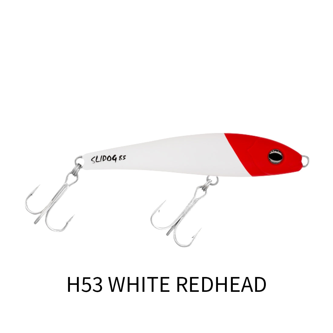 HALCO Slidog 85 15g White Redhead