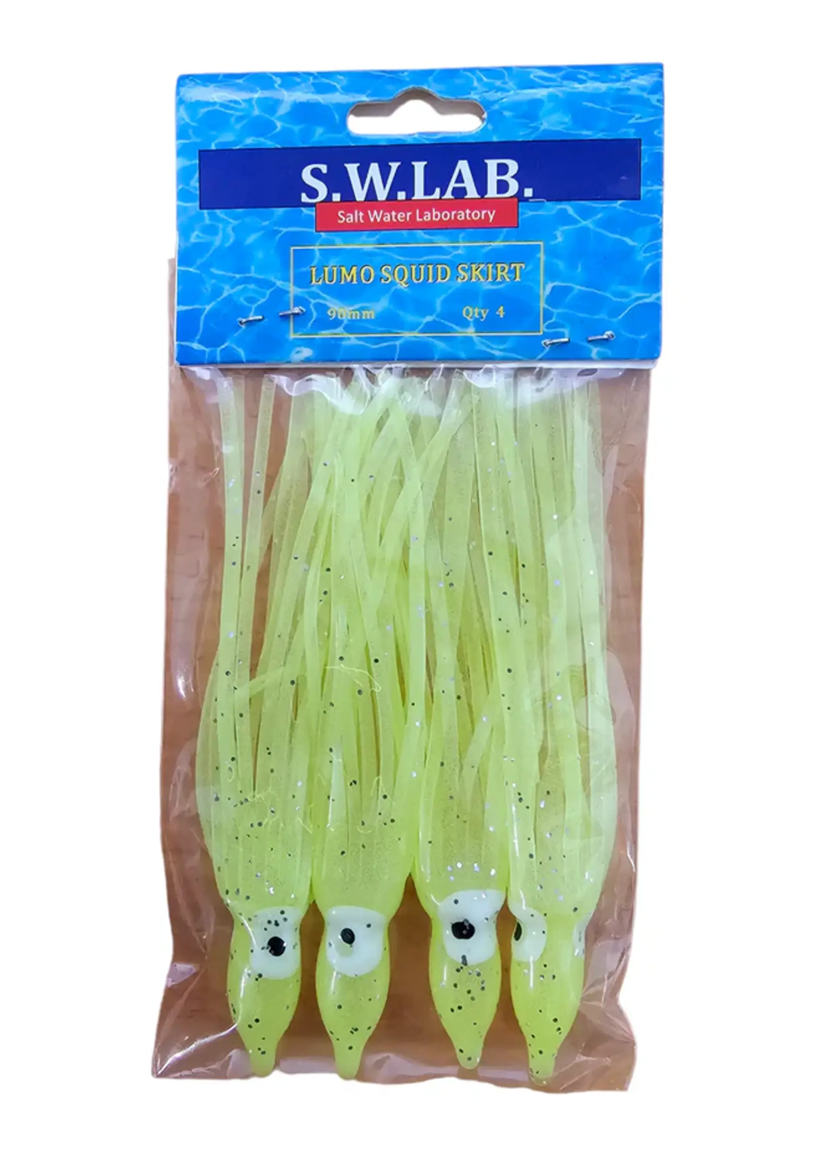 S.W.LAB Lumo Squid Skirt Lumo 90mm