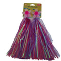 BIKES UP Kids Bike Streamers Pink/Purple/Neon Pink Spinning Flowers